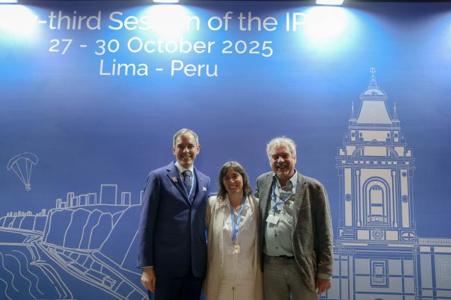 Andrew Ferrone, Luxembourg, Anna Pirani, Italy, and Rob van Dorland, the Netherlands 