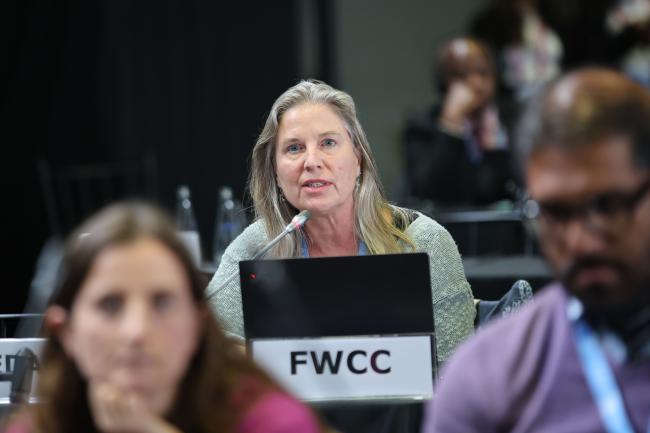 Lindsey Fielder Cook, Friends World Committee for Consultation