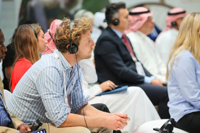Participants during the event 