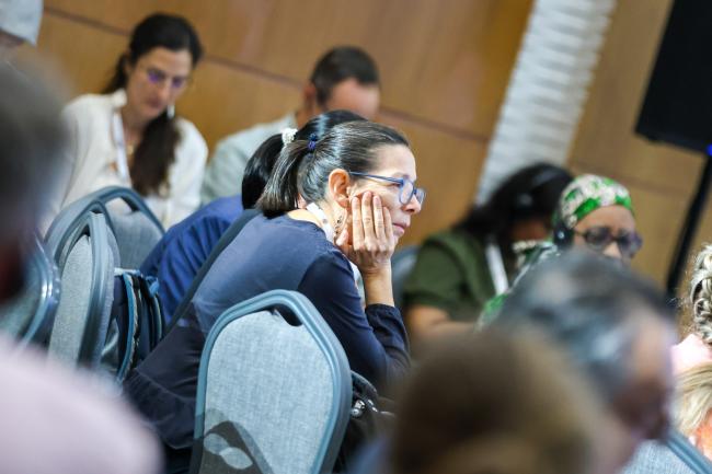 Participants during the event on BBNJ 