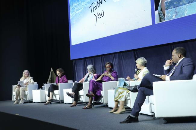 View of the panel 