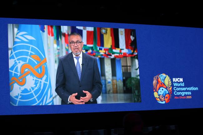 Tedros Ghebreyesus, Director General, World Health Organization, addressed the vent via a video message. 