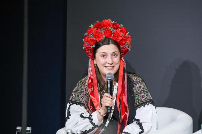 Diana Garlytska, Chair, Youth Advisory Committee, IUCN 
