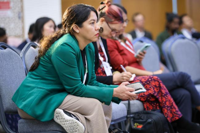 Participants during the event 