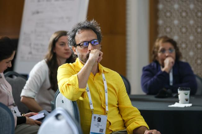 Participants during the event