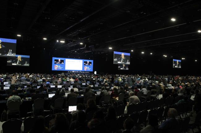 A view of the room during the 5th Sitting 