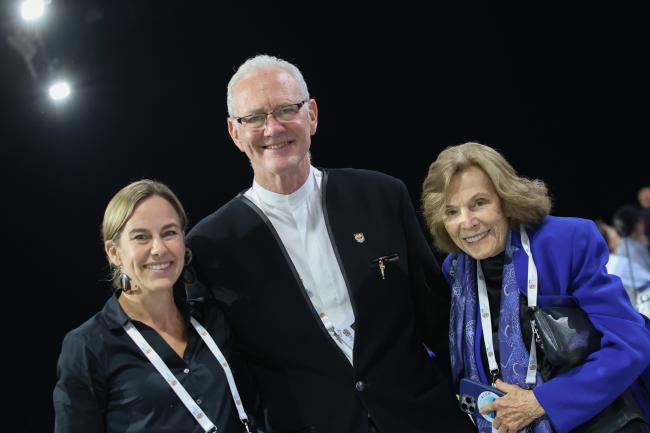 Tessa Hempson, Mission Blue, Michael Wilson, Hawaiʻi Conservation Alliance, and Sylvia Earle, Founder, Mission Blue 