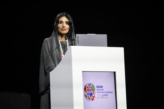 Razan Al Mubarak, President, IUCN 
