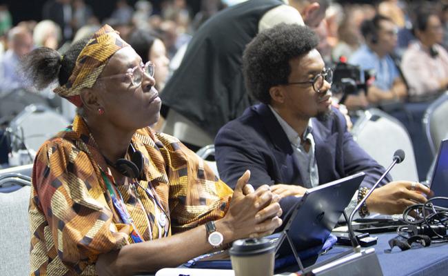 Gloria Ujor, and David Okali, Nigerian Environmental Study Action Team - IUCN-World Conservation Congress 2025- 132Oct2025