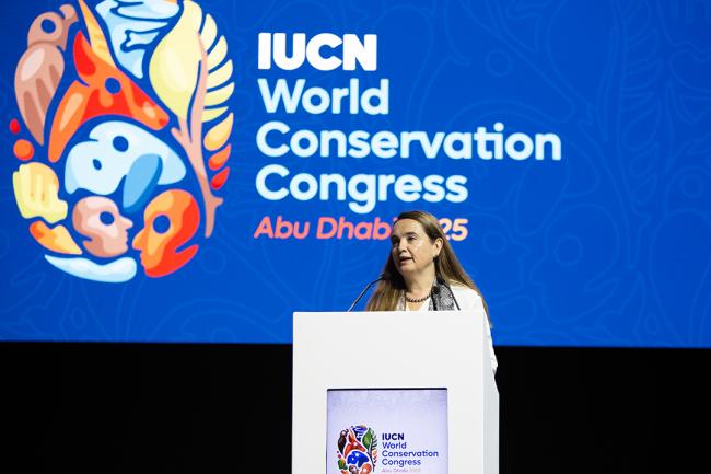 Grethel Aguilar, IUCN Director General - Safeguarding life- the power of biodiversity - IUCN-World Conservation Congress 2025- 10Oct2025