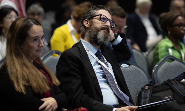 Grethel Aguilar, IUCN Director General, and Francesco Sindico, University of Strathclyde - IUCN and International Courts - IUCN-World Conservation Congress 2025- 11Oct2025