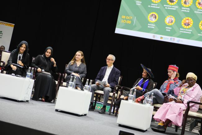 View of the panel during the high-level opening