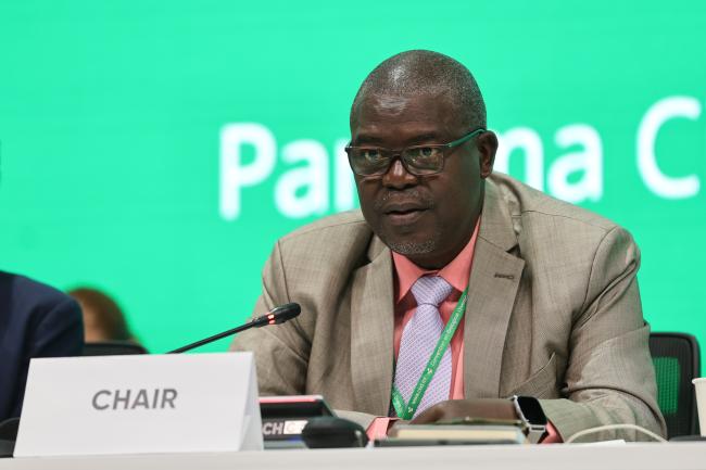 SBSTTA Chair Jean Bruno Mikissa, Gabon