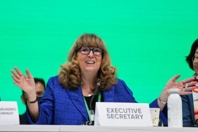 CBD Executive Secretary Astrid Schomaker