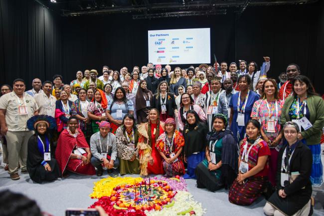 Indigenous Peoples' Summit group photo