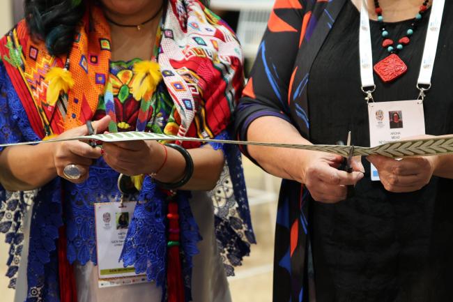 Ribon-cutting ceremony