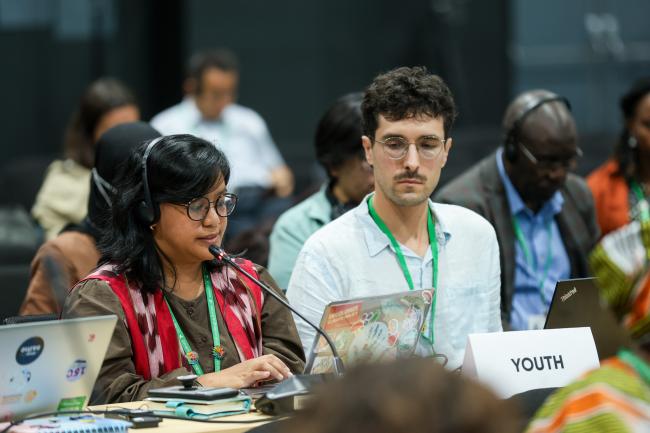 Josefa Tauli and Heitor Dellasta, Global Youth Biodiversity Network