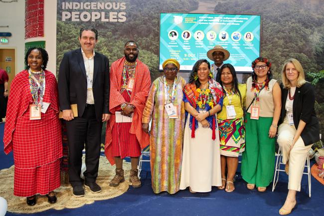 The panelists of the afternoon indigenous dialogues