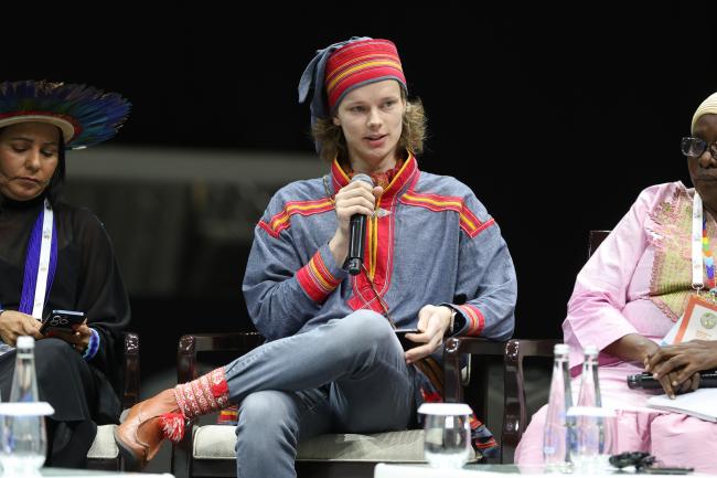 Niila-Juhán Valkeapää, Vice-Chair, Youth Council of the Sami Parliament in Finland, Finland