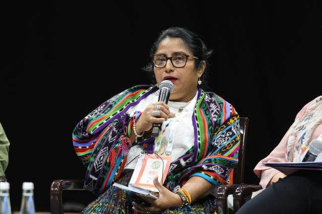 Graciela Coy, President, Ak' Tenamit