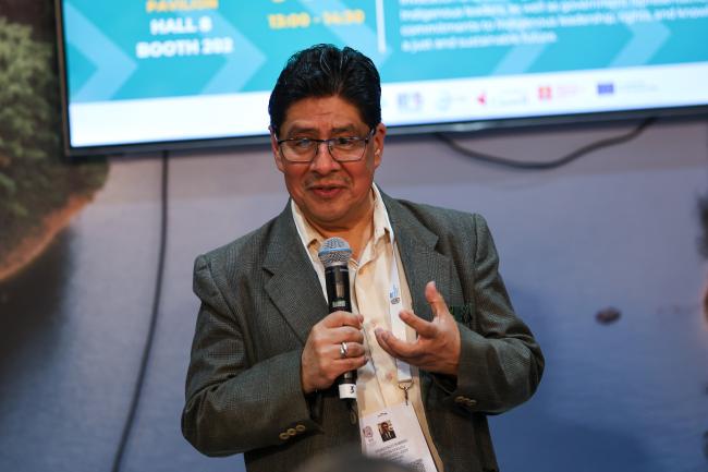 Ramiro Batzin, Co-Chair, IIFB, and Vice President, IUCN