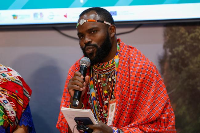 Ramson Sinya Karmushu, Founder, My Indigenous Knowledge In Action, Kenya