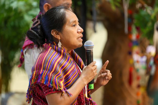 Gloria Fransisca Guaran de Hernandez, Ak' Tenamit