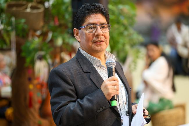 Ramiro Batzin, Co-Chair, IIFB, and Vice President, IUCN