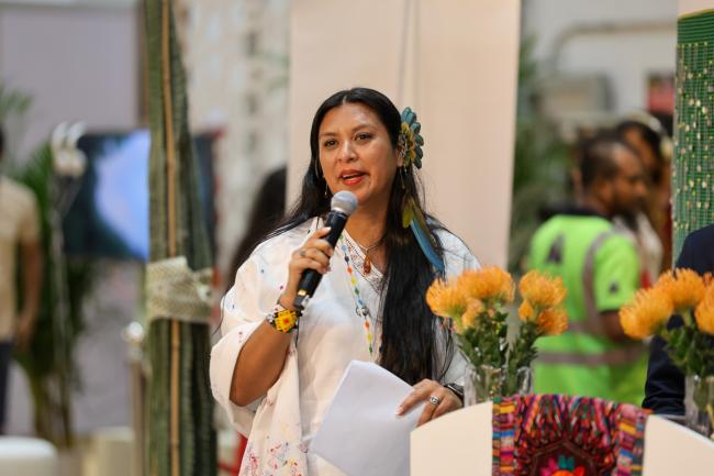 Claudia Valeria Sanchez Flores, Indigenous Women's Network on Biodiversity in Latin America and the Caribbean