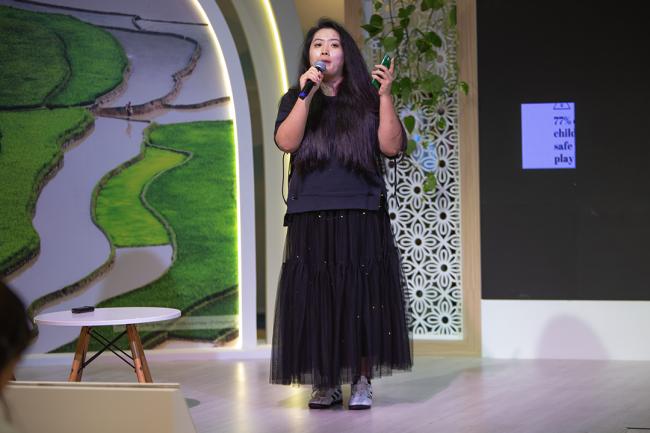 Lighting skirt - ChangeMakers - IUCN-World Conservation Congress 2025- 11Oct2025