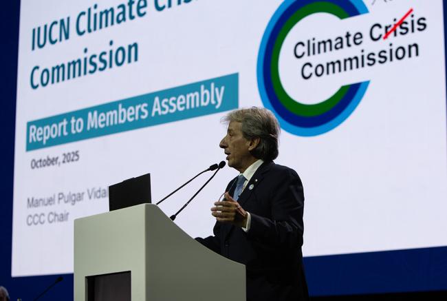 Manuel Pulgar-Vidal, Climate Crisis Commission- IUCN-World Conservation Congress 2025- 14Oct2025