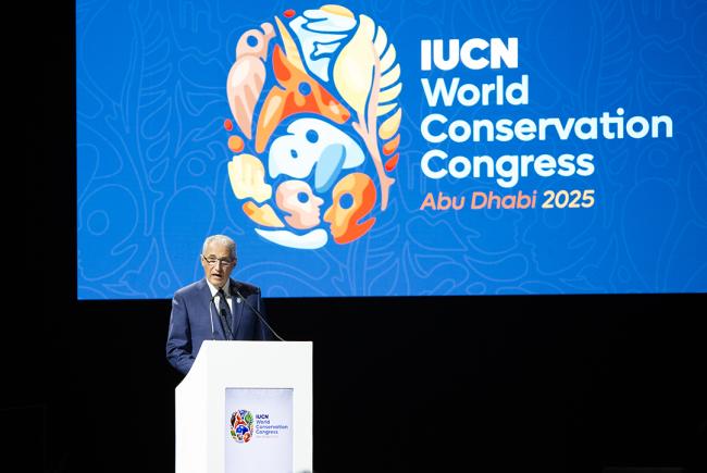 Mukhtar Babayev is the COP29 President- Thematic Plenary 2- IUCN-World Conservation Congress 2025- 9Oct2025