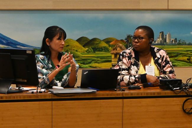 Ohno-Woodall, BRS Secretariat, and Chair of the Contact Group on indicative lists Thabile Ndlovu, Eswatini - 2 Oct 2025
