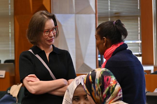 POPRC members Magdalena Frydrych, Poland, and Victorine Pinas, Suriname - PRPC21- 1Oct2025