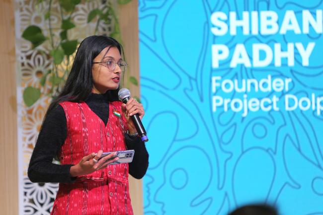 Shibani Padhy, Student, Sattvic Soul Foundation- ChangeMakers - IUCN-World Conservation Congress 2025- 11Oct2025