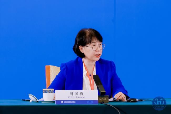 Zhou Guomei, Deputy Secretary Genera, Director-General of the Department of International Cooperation, Ministry of Ecology and Environment_cciced2025_16Okt25