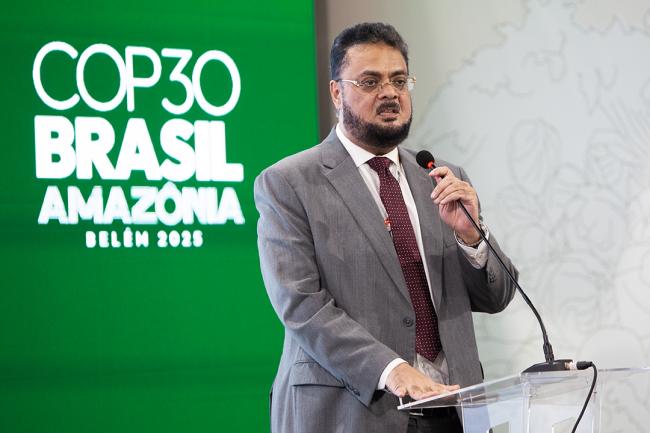 Osama Ibrahim Faqeeha, Deputy Minister for Environment at the Ministry of Environment, Water and Agriculture of Saudi Arabia and Advisor to the UNCCD COP 16 - Land Restoration - COP30 - 15Nov
