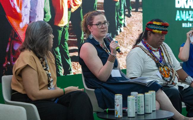1 Rachel Pasternack, Global Lead for Forests, The Nature Conservancy - Global Fire Hub - COP30 - 17Nov