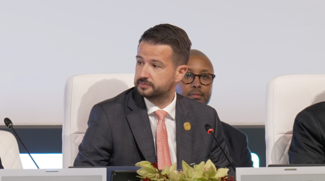 Jakov Milatovic, President of Montenegro
