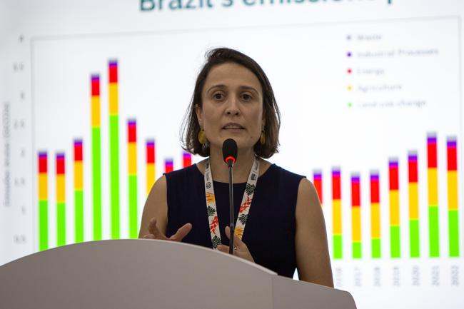 Aline Soterroni, Senior Research Fellow, NbSI and Oxford Net Zero - From Trade-offs to Synergie - COP30 - 11 Nov 2025