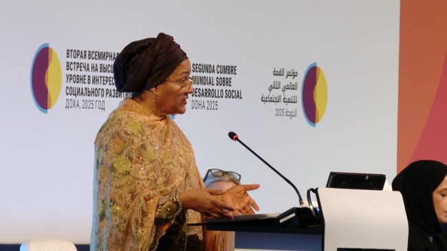 Amina J. Mohammed, Deputy Secretary-General, United Nations_2ndWSSD_5Nov2025_AndresC_Web1