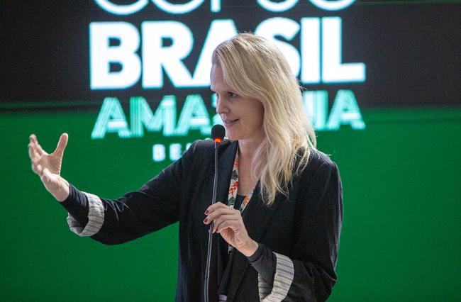 Amy Duchelle, Team Leader for Forests and Climate, FAO. - Global Fire Hub - COP30 - 17Nov