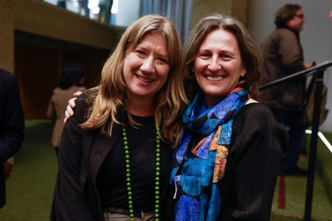 Brenda Koekkoek, and Monika Stankiewicz, Secretariat_MinamataCOP6_07Nov25_photo.jpg