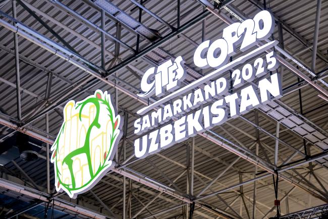 CITES CoP20 sign