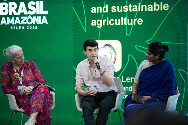 Cristian Barrazueta, Climate and Biodiversity Officer, the World Rural Forum - Land Restoration - COP30 - 15Nov