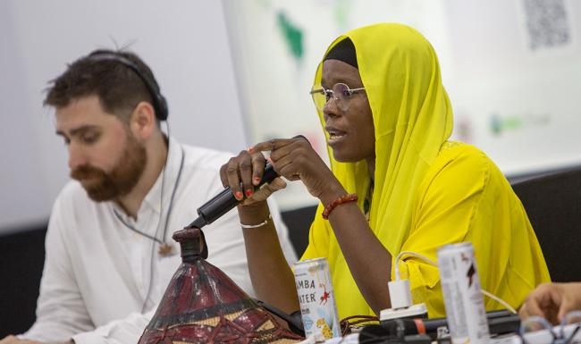 Didja Tchari Djibrillah, Gender Officer and Deputy Treasurer at AFPAT - Recognition of indigenous Peoples in NDCs - COP30 - 12 Nov 2025