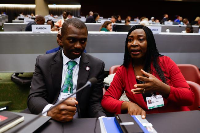 Dominique Bally Kpokro and Geneviève Bazoma Dongui_MinamataCOP6_06Nov25_photo.jpg