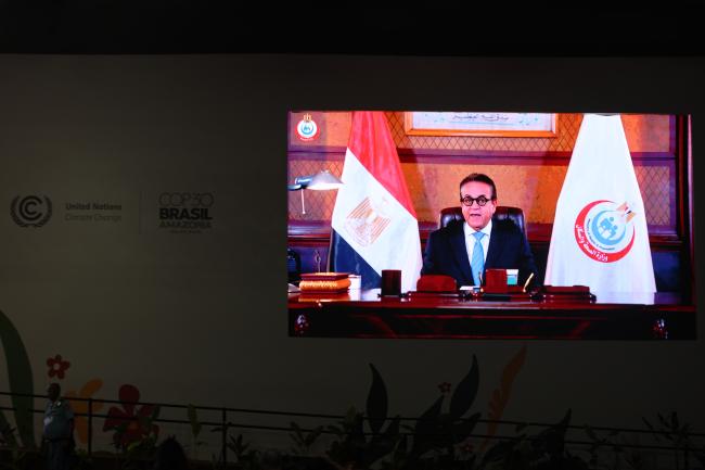 Khaled Abdelghaffar, COP27, Egypt 