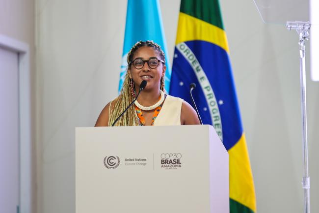 Marcele Oliveira, COP30 Youth Climate Champion 