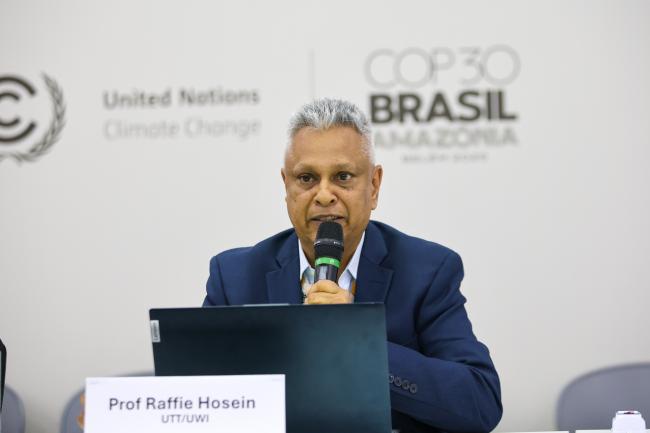 Raffie Hosein, UWI 